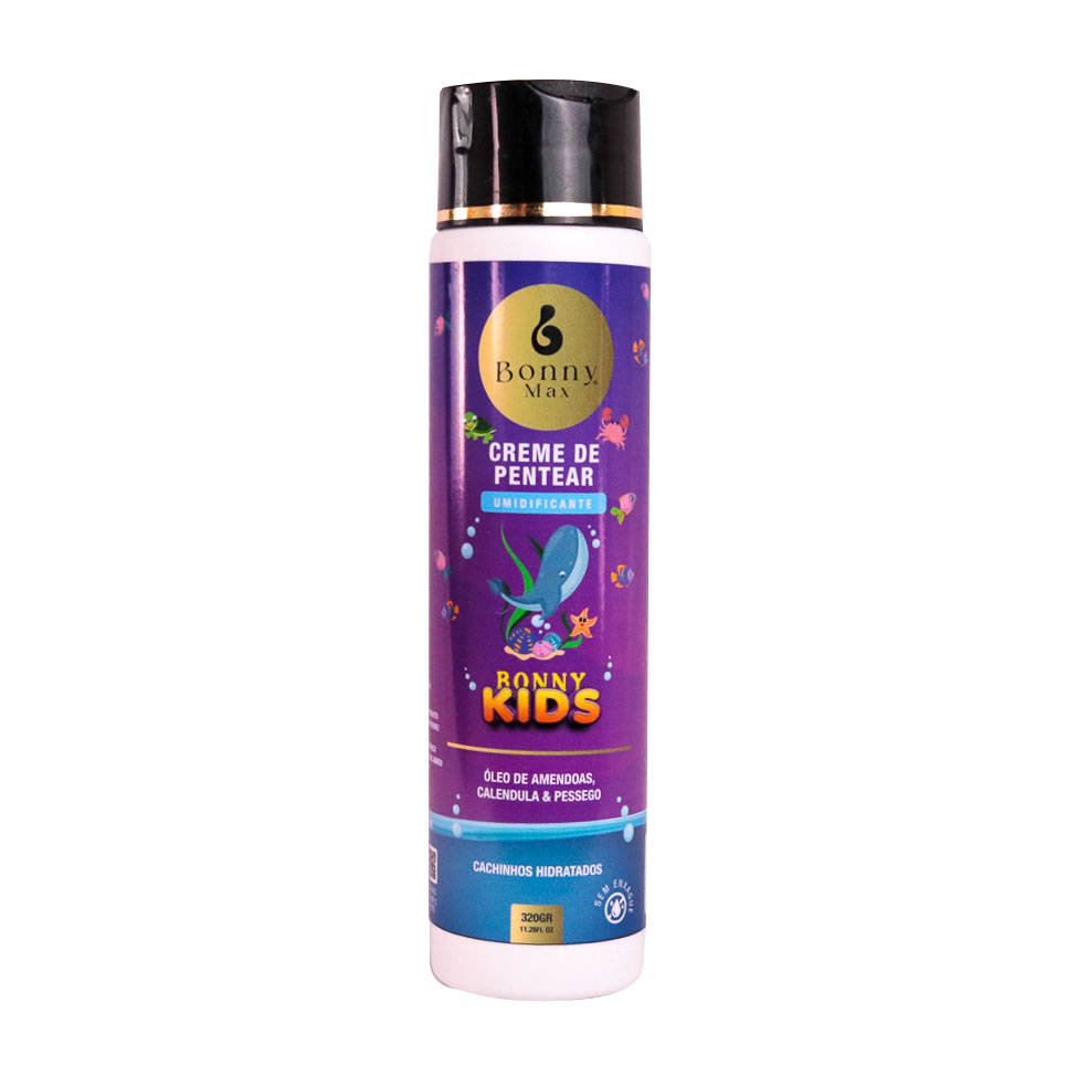 Creme de pentear umidificante cachinhos hidratados Bonnykids