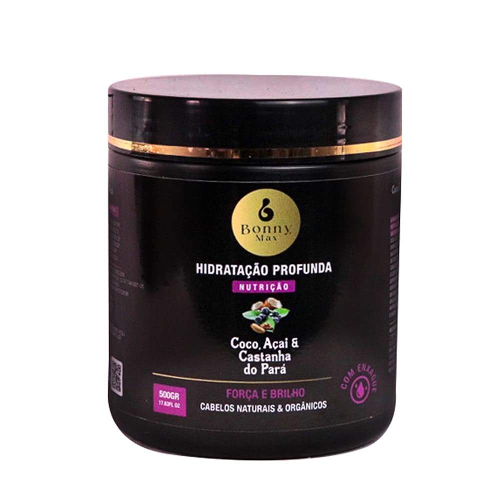 Hidratação profunda nutrição Coco com Açaí e Castanha do Pará  500g