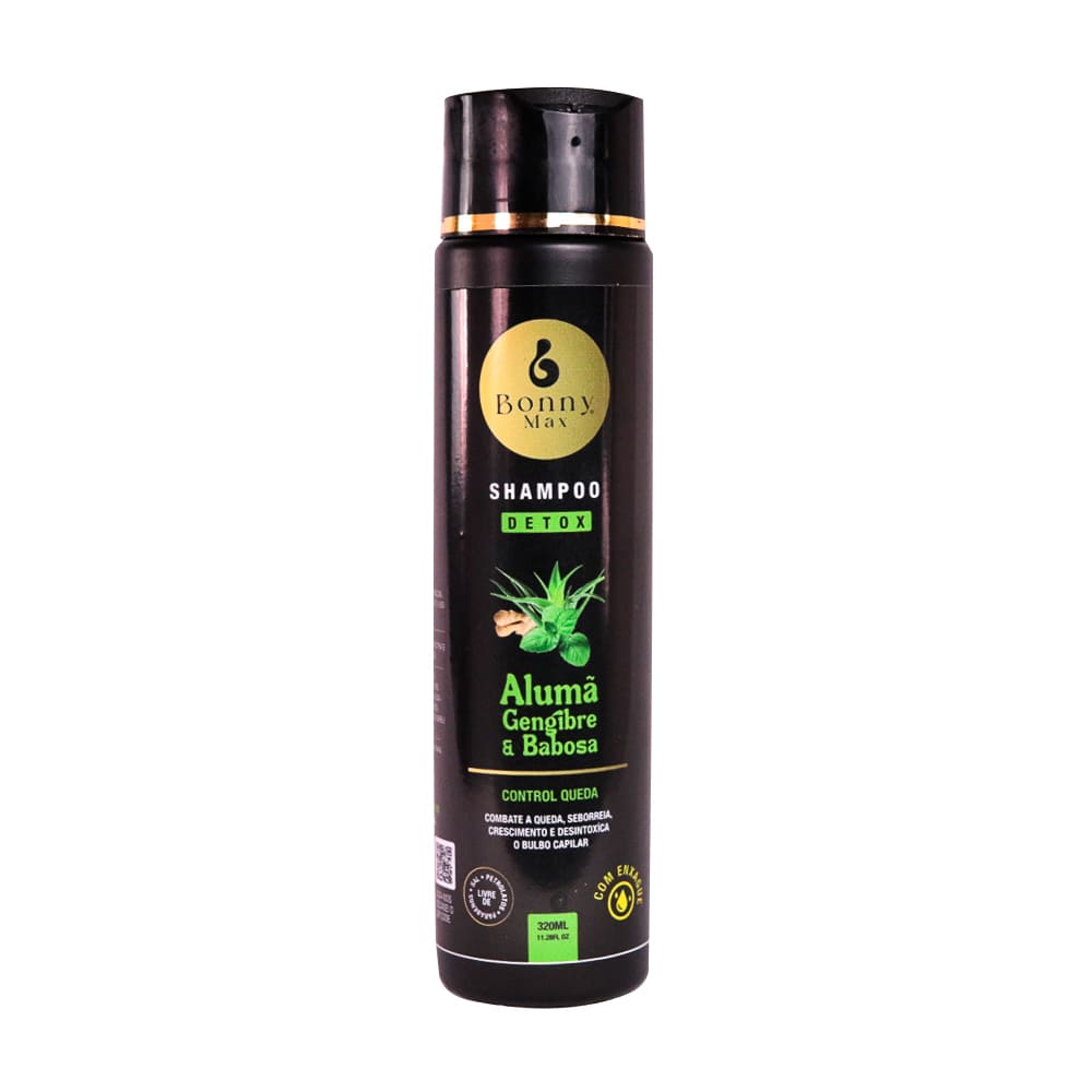 Shampoo detox Alumã com Gengibre e Babosa